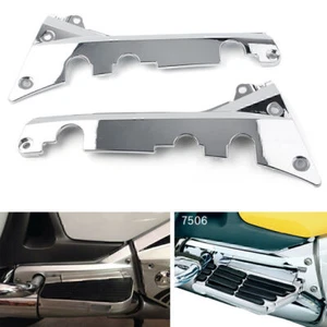 ABS Fairing Right & Left Lower Rear Frame Cover For Honda GL1800 2001-11 Chrome - Picture 1 of 11