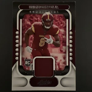 2022 Absolute RC Brian Robinson Jr Patch Rookie Memorabilia #ARM-27 Commanders - Bild 1 von 2