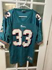 Maillot Vintage Starter années 1990 USA Miami Dolphins 33 taille L 48 NFL Abdul