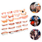 Fake Tooth Funny Fangs Teeth 24pcs Halloween Party Lot
