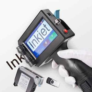 Top Selling 12.7mm Handheld Inkjet Printer Date Coding Machine/Hand Jet Printer - Picture 1 of 5