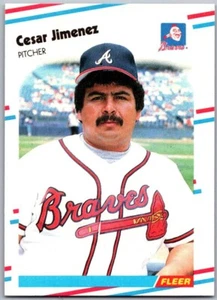 1988 Fleer Update - #U-72 Cesar Jimenez (RC) - *Near Mint* - Picture 1 of 2