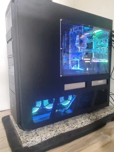 Silverstone Aluminium Temjin TJ11 Tower With Custom Water Loop installed & more - Picture 1 of 7