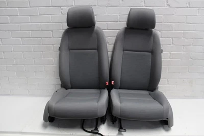 VW Golf Plus 1K Mk5 5 Door Artgrey Grey Cloth Front Seats 1K4882805A - Image 1 of 4