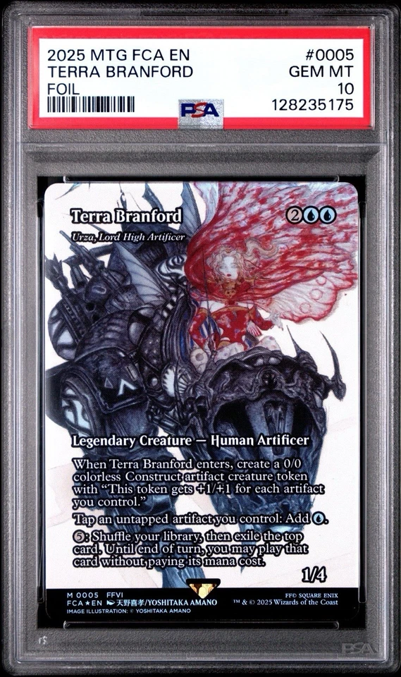 2025 MTG EN - Terra Branford (Urza, Lord High Artificer) 0005 - Foil - PSA 10 - Image 1 of 4