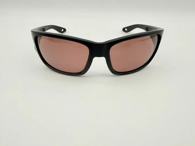 NEW Costa Del Mar SCHOOLIE Polarized Sunglasses Matte Black/Rose 580P - Image 1 of 4