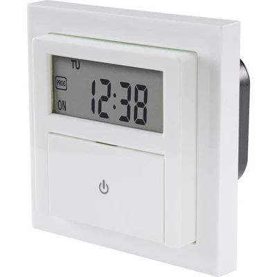 Sygonix SY-4504968 Unterputz-Timer digital  Wochenprogramm  1800 W  Countdown... - Bild 1 von 4