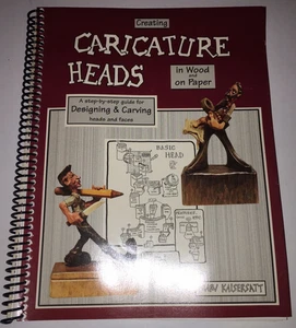Creating Caricature Heads designing & carving in wood Marvin Kaisersatt - Picture 1 of 4