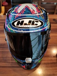 HJC HJH067 RPHA10 PLUS Jorge Lorenzo Replica M 57-58cm Worn Once - Foto 1 di 5