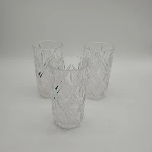 3 Mikasa Claremont Crystal Highball Glasses - Picture 1 of 6
