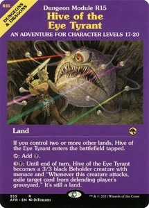 1x - Hive of the Eye Tyrant - Showcase #355 - Forgotten Realms - NM MTG - Picture 1 of 1