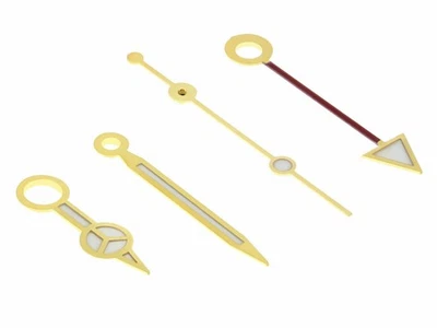 WATCH HANDS FOR ROLEX GMT MOVEMENT 3075-3175 16700 16750 16753 16570 16758 GOLD - Image 1 of 4