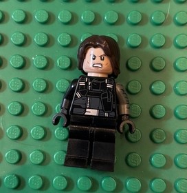 LEGO Winter Soldier Minifigure 76051 76047 MARVEL Avengers Bucky Barnes sh0257