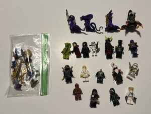 Lego Ninjago Minifigure Lot W Accessories Serpentine Snake Rare Retired - Picture 1 of 9