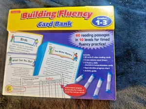 Lakeshore Building Fluency Card Bank - Gradi 1-3 - Sigillato in fabbrica! - Foto 1 di 2