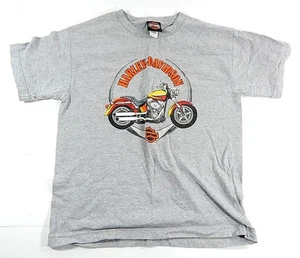 Harley-Davidson Motorcycles Heather Gray Youth Large Kids T-Shirt - Picture 1 of 3
