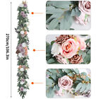 1.8/2.7m Artificial Garland Plants Flowers Arts For Ceremony Home Wedding Decor