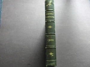 Die Kunst des Jahres, wie aufgezeichnet in The Quarterly Illustrator-1893 gebundenes Bandbuch. - Bild 1 von 16