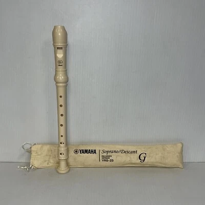 Yamaha YRS-23Y Soprano Recorder Key of C, German Fingering - Image 1 of 4