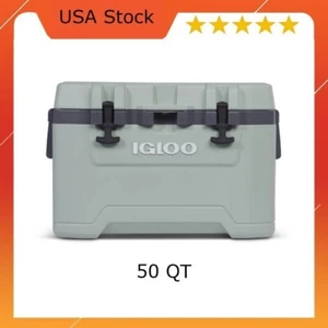 Igloo 50 QT Overland Ice Chest Cooler, Green Freeship - Picture 1 of 5