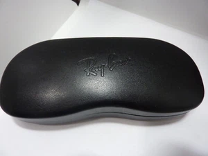 Authentic Ray Ban Hard Protective Clamshell Black Sunglasses/Eyeglass Case - Picture 1 of 3