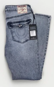 True Religion HALLE High Rise Super Flap Skinny Women’s Size 28 Light Wash - Picture 1 of 9