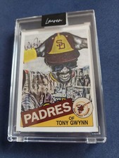 TONY GWYNN 2021 TOPPS PROJECT 70 CARD AUTOGRAPHED BY LAUREN TAYLOR- PADRES