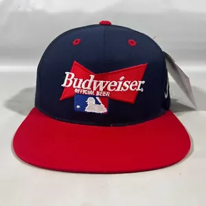 De colección Nuevo de Lote Antiguo Budweiser Atlanta Braves SnapBack Gorra MLB Logo Gorra de Béisbol Exterior - Imagen 1 de 10