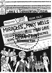 RISTAMPA - 1996 - THE MOTOR-TOWN (MOTOWN) REVUE 1963 FUMETTI/PAPER BAMBOLE FULL-SIZE - Foto 1 di 12