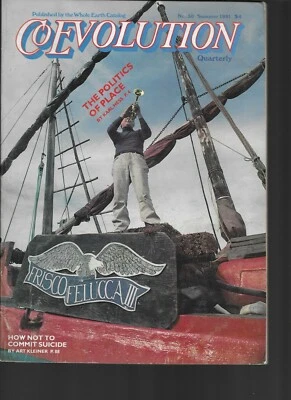 COEVOLUTION QUARTERLY SEPTEMBER 1981-PUBLISHED BY THE WHOLE EARTH CATALOG - Image 1 of 3