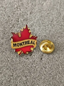 Pin's Pins PIN Enamel 37 Pays Symbole CANADA FEUILLE D'ÉRABLE "MONTRÉAL" - Imagen 1 de 3