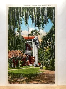 Auburn House at Duncan Park: Natchez, MS - Vintage Postcard - Picture 1 of 3
