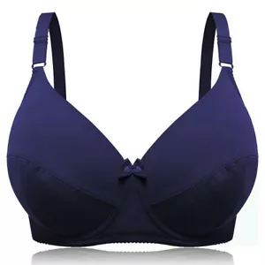 40-56 BCDDEF G Ladies Full Coverage Plus Size Underwire Minimizer Bra Non-Padded - Picture 1 of 43