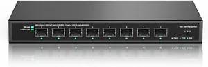 8 Port 10Gb SFP+Switch Managed 8 x 10Gb SFP+Ports Multi-Gb 10G-2.5G-1G - Picture 1 of 6