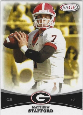 2009 SAGE #50 Matthew Stafford! *PWE* - Image 1 of 2