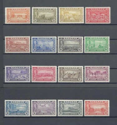 BAHAMAS 1948 SG 178/193 MNH - Image 1 of 2