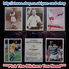 PANINI - THE ALL TIME GREATS 1920-1990 ***PICK THE STICKERS YOU NEED***