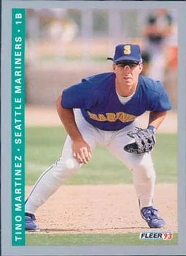 #310 Tino Martinez - Seattle Mariners - 1993 Fleer Baseball - Image 1 of 1