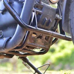 ENGINE GUARD CRASH PROTECTION FIT FOR ROYAL ENFIELD RE HUNTER 350 2022 2023 2024 - Foto 1 di 7