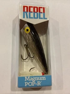 Rebel Pop R Magnum P65 3” 3/8oz P6501 Silver/Black - Picture 1 of 3
