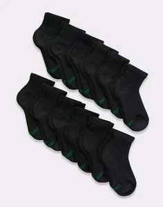 Hanes Boys Cushioned Ankle Socks 12-Pack - Picture 1 of 7