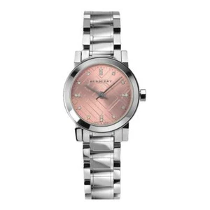 Burberry Uhr BU9223 Damen rosa Zifferblatt Diamant Kristalle The City - Bild 1 von 5