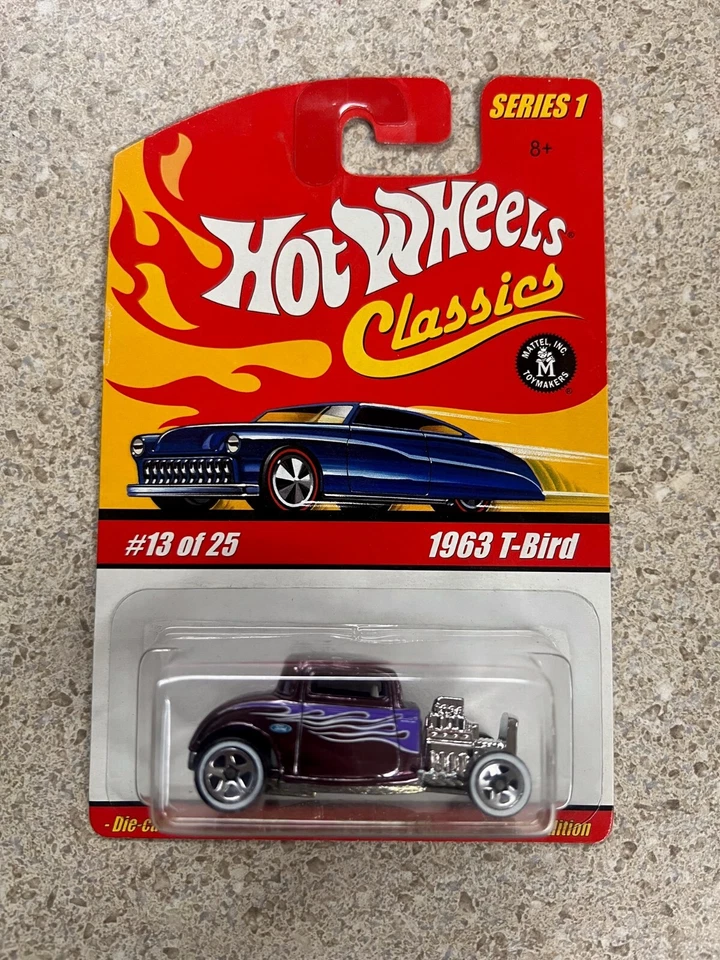 Hot Wheels Classics Series 1 1963 T-bird Black