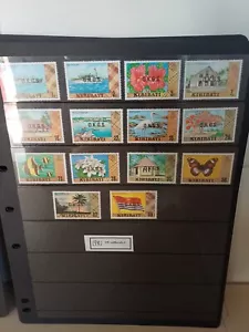 Stamps Of Kiribati Nice Collection . O.K.G.S Overprint - Picture 1 of 10