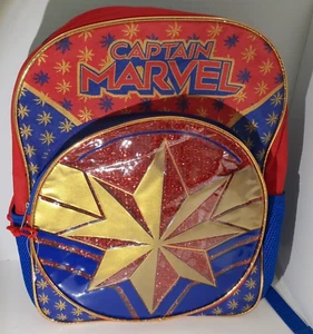 CAPTAIN MARVEL BACKPACK NEVER USED 16" - Picture 1 of 3