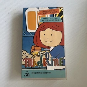 VHS MADELINE At Cooking School Madeline And The Singing Dog Kids Video 1995 PAL - Picture 1 of 3