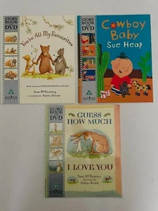 Book and Dvd Collection - 3 Books SET- (Guess how much I love You..NEW! FREE P&P - Bild 1 von 10