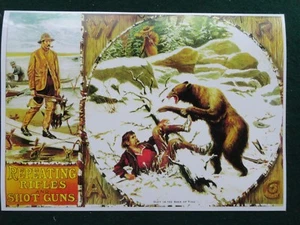 Winchester Repeating Rifles & Shotguns Advertising Poster Artwork By A. B. Frost - Picture 1 of 3