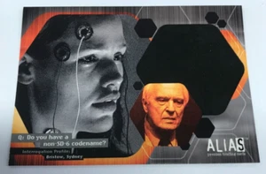 2002 INKWORKS ALIAS SEASON 1 TRADING CARD DOUBLE AGENT CHASE CARD D1 (1 CARD) - Picture 1 of 2