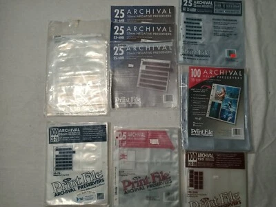 LOT OF 9  PRINT FILES FOR NEGATIVES - Image 1 of 4